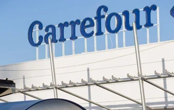 Fachada del hipermercado Carrefour Martorell